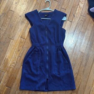 ASOS Navy Mini Dress with Pockets